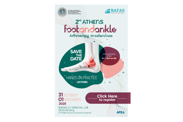 Second Athens Foot and Ankle Arthroscopy Masterclass